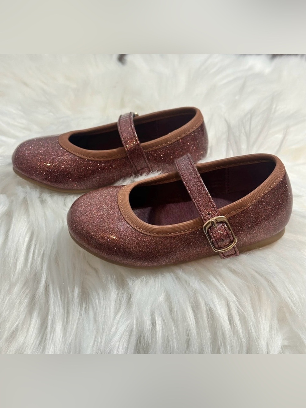 Baby Girl Jamie Kay *Rosy* Ballet Flats | Size 4.5